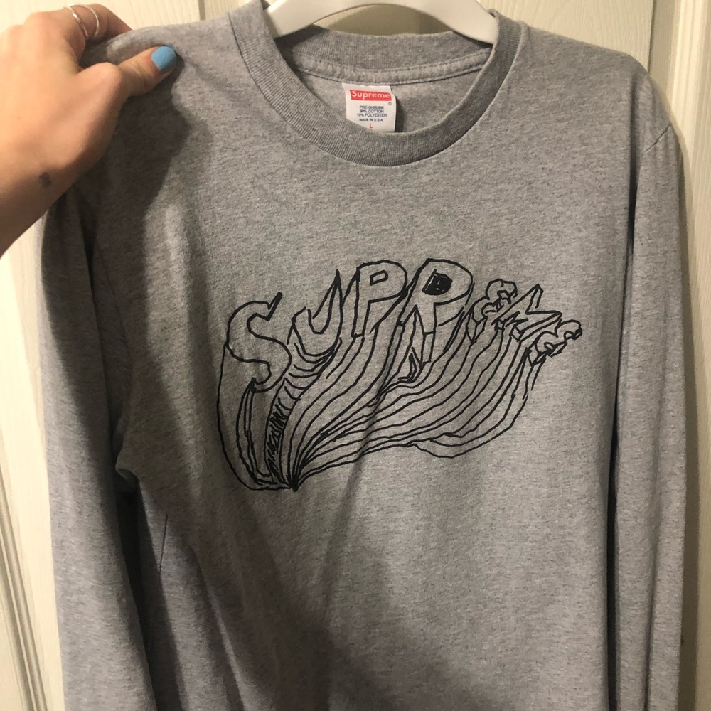 Supreme long sleeve T-shirt